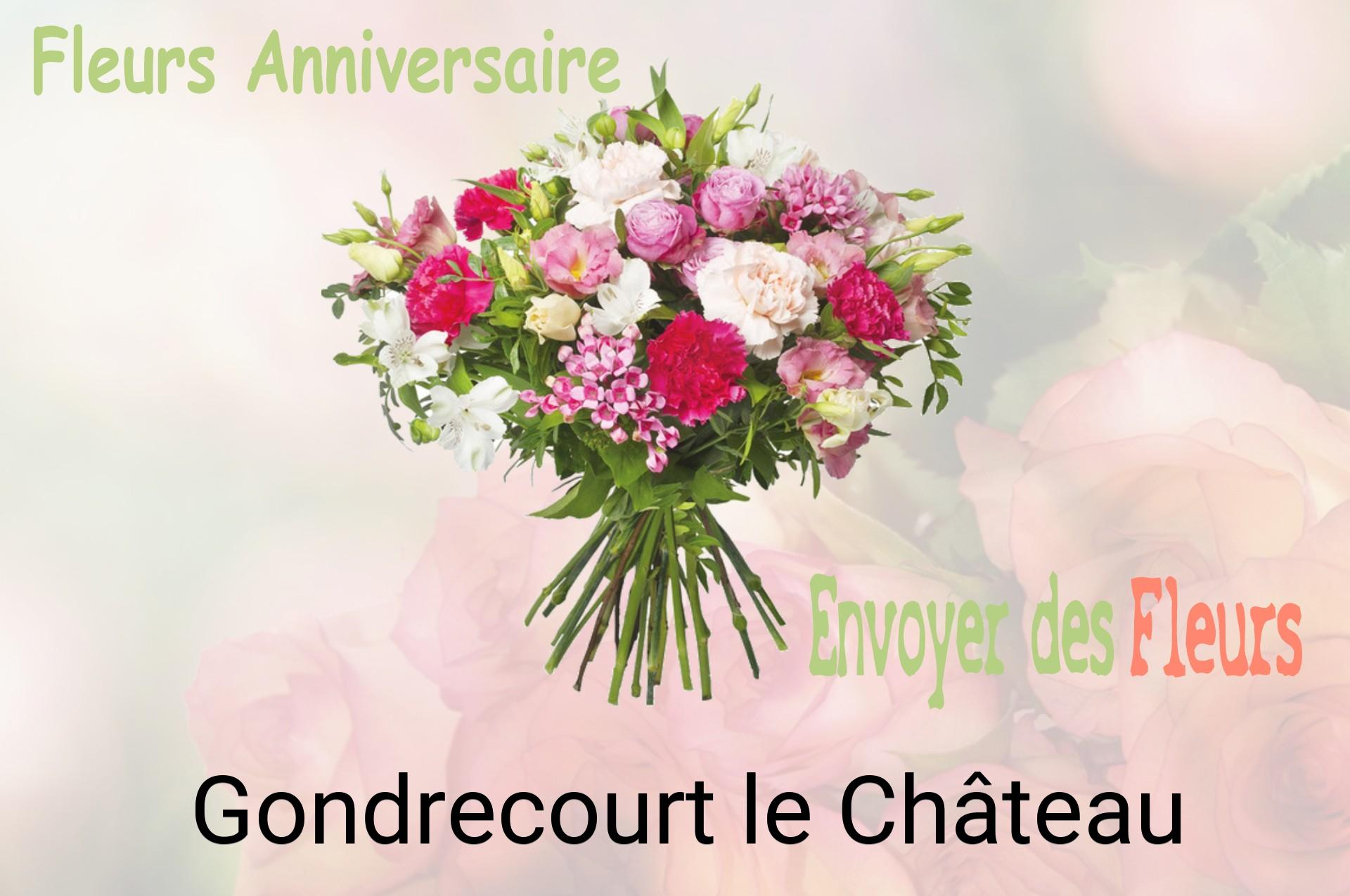 Bouquet de fleurs d’anniversaire livré à Gondrecourt-le-Château