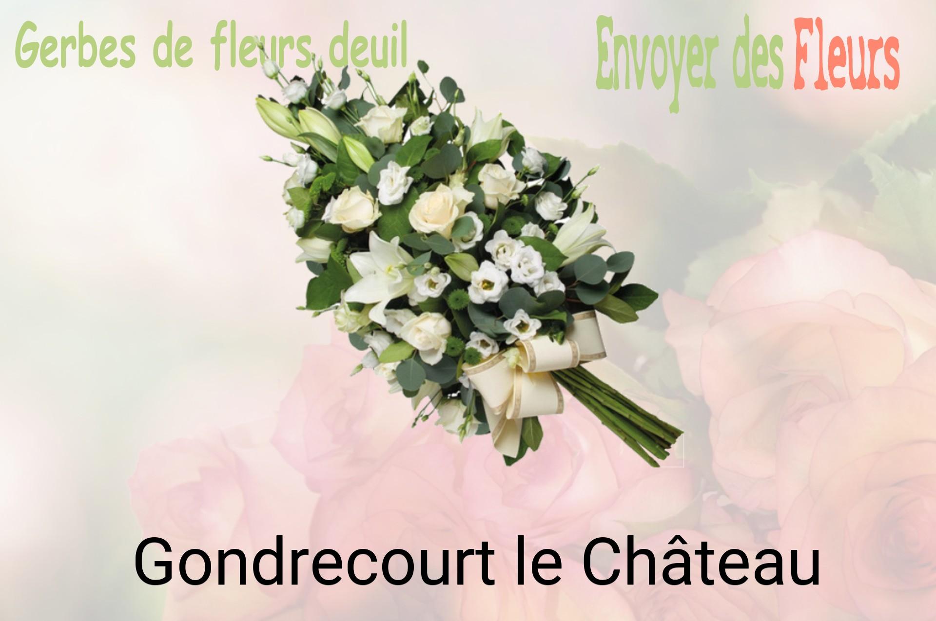Gerbe de fleurs de deuil livrée à Gondrecourt-le-Château